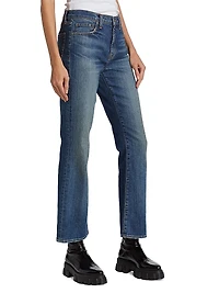 Bootcut Mid-Rise Jeans