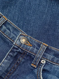 Bootcut Mid-Rise Jeans