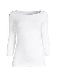 Merrow Soft Touch Boatneck Top
