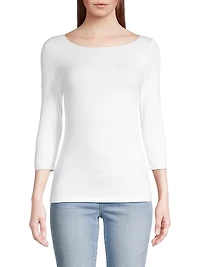Merrow Soft Touch Boatneck Top
