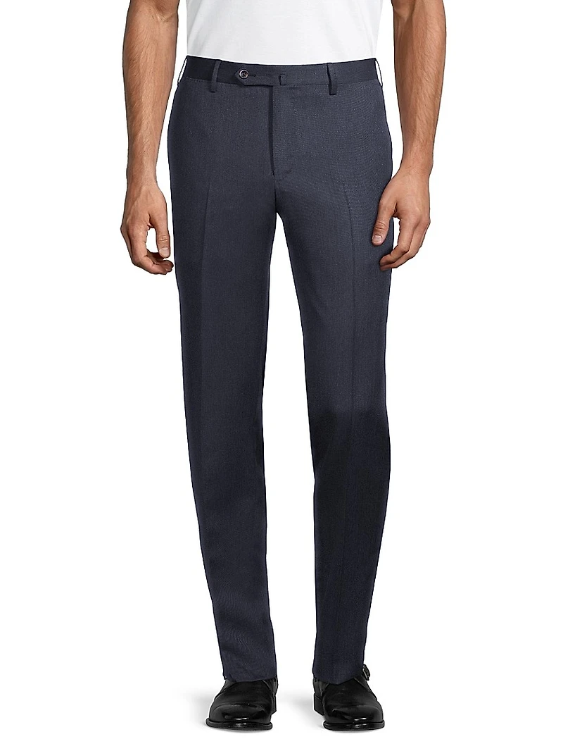 Modern Seat Superfine-Stretch Slim-Fit Trousers