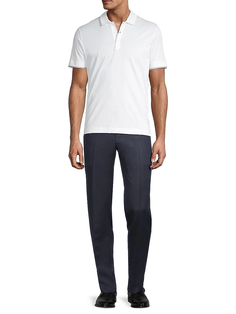 Modern Seat Superfine-Stretch Slim-Fit Trousers