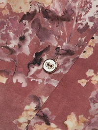 Nancy Floral Puff-Sleeve Maxi Dress