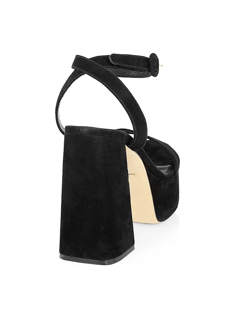 Dolly Suede Platform Sandals
