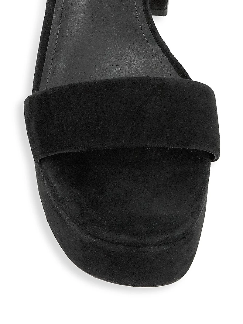 Dolly Suede Platform Sandals