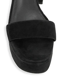 Dolly Suede Platform Sandals