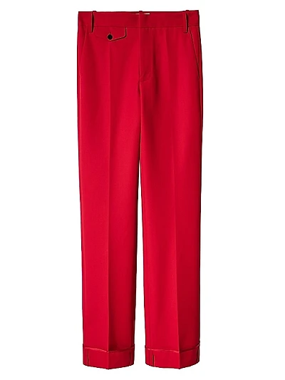 Poetia Pleated Wide-Leg Pants