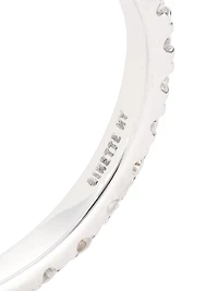 Be Mine 18K White Gold & Diamond Large Eternity Band