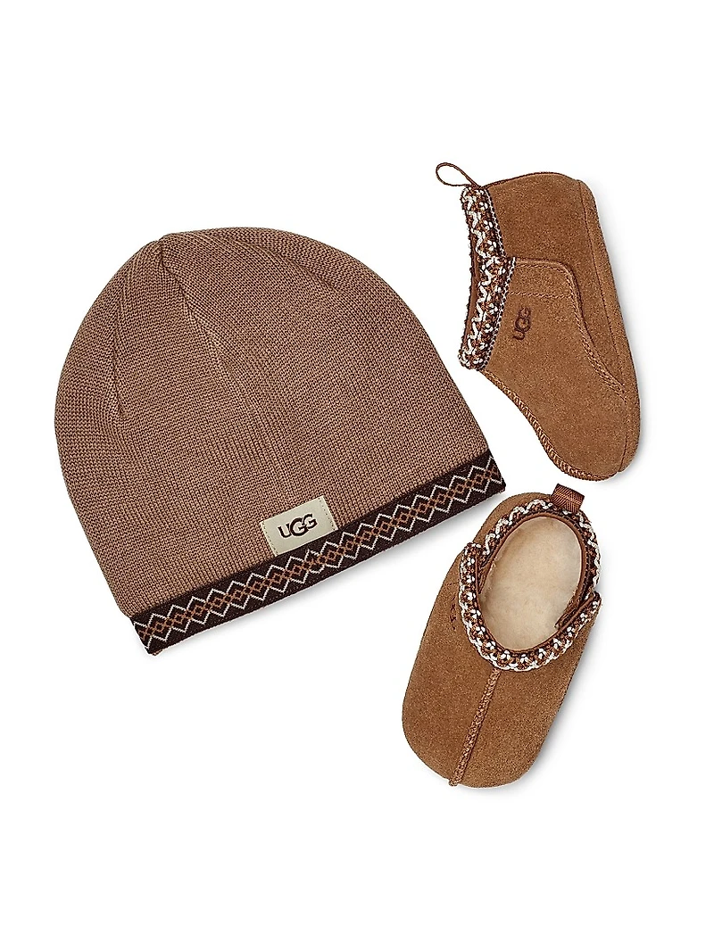 Baby's Tasman & Beanie Set