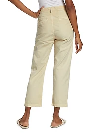 Hayden Pleated Cropped Pants