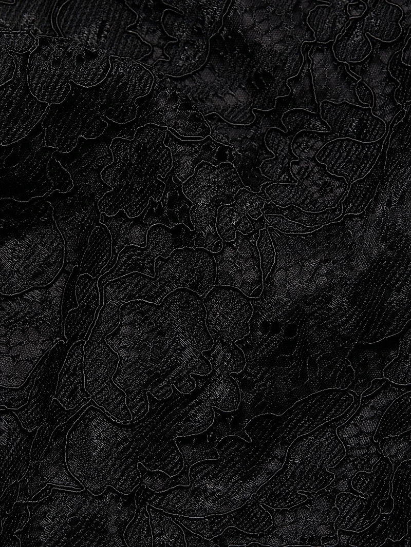 Flora Lace Knit Swing Dress