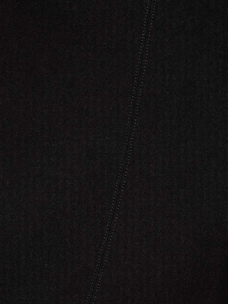 High-Waisted Ankle-Crop Cigarette Pants