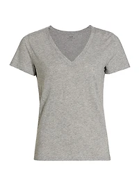 Plunging V-Neck T-Shirt