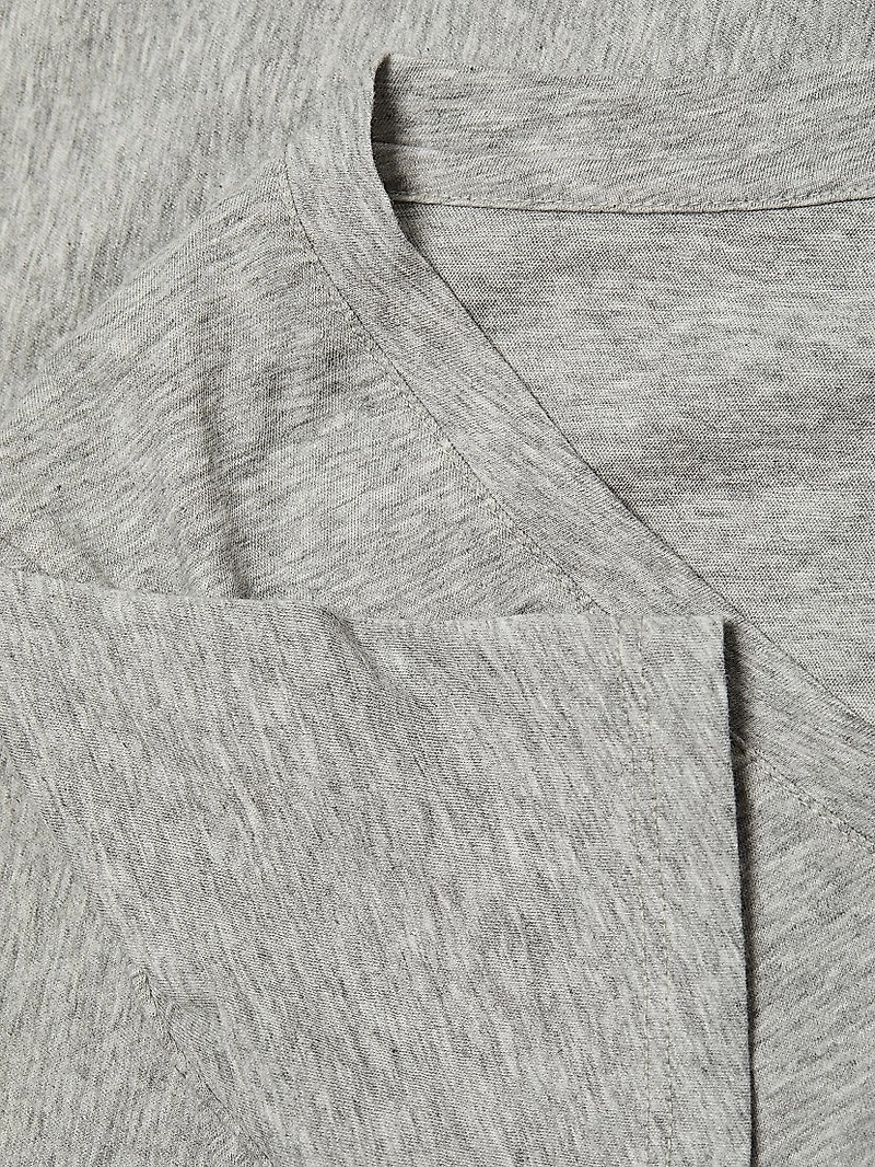 Plunging V-Neck T-Shirt