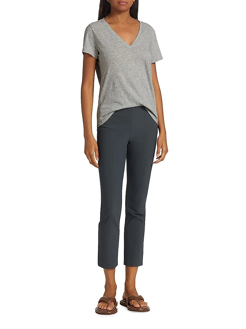 Plunging V-Neck T-Shirt