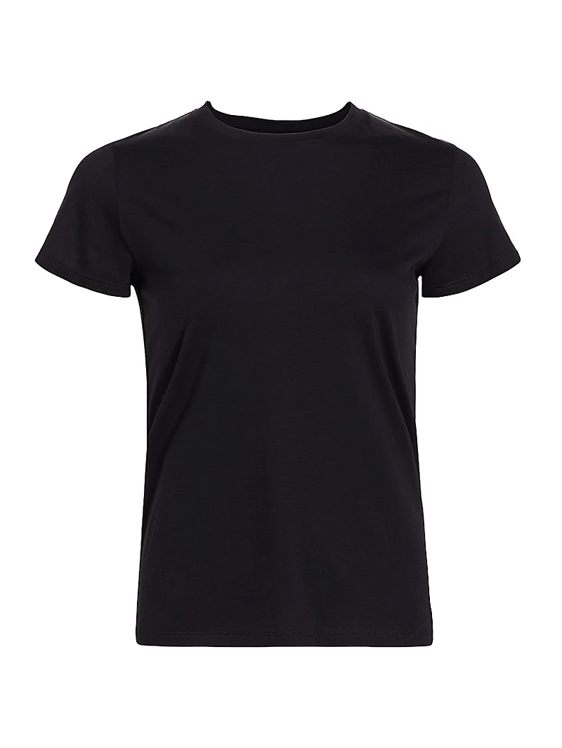 Cotton Crewneck T-Shirt