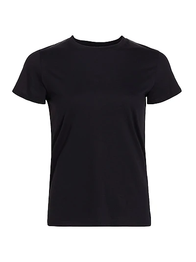 Cotton Crewneck T-Shirt