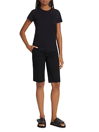 Cotton Crewneck T-Shirt