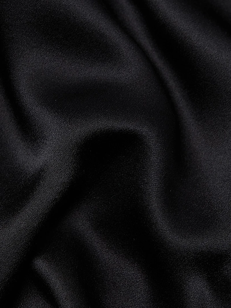 Silk Long-Sleeve Blouse