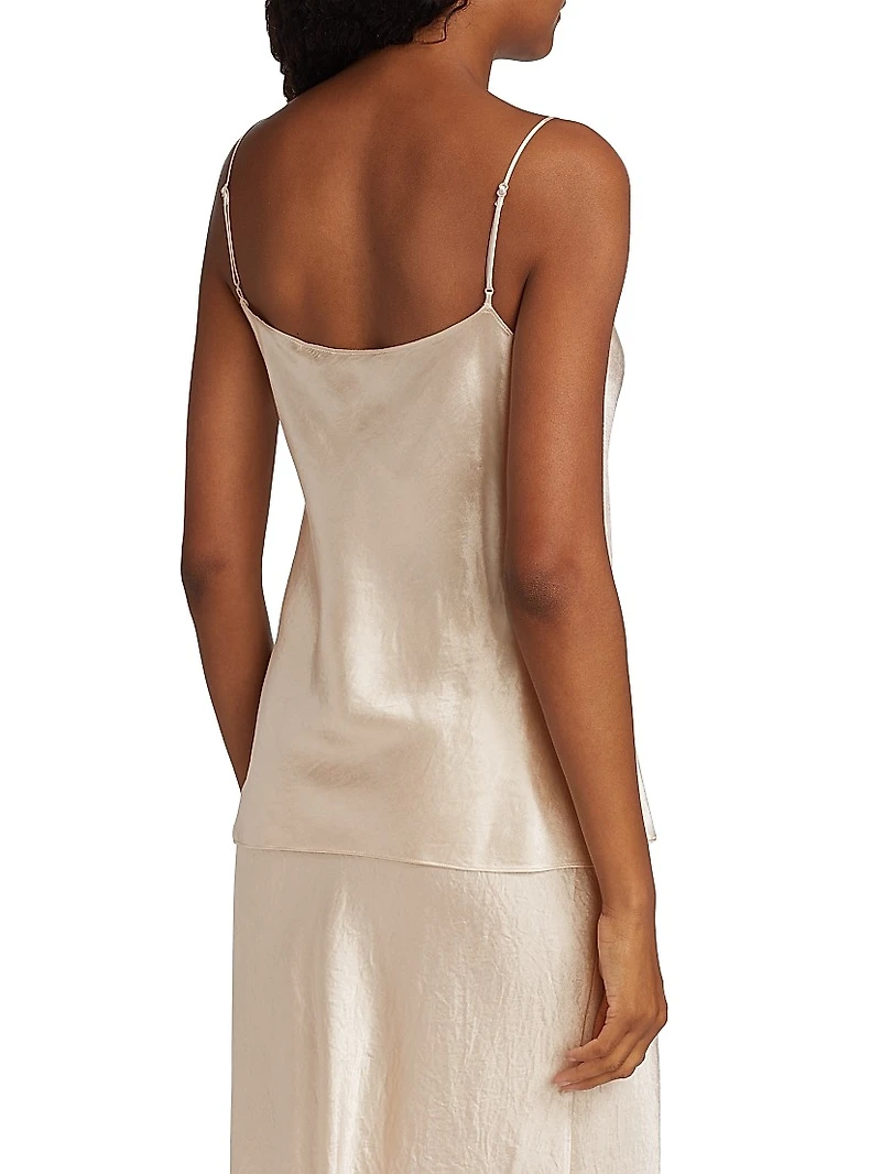 Satin Pullover Tank