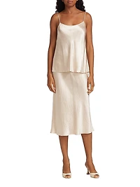 Satin Pullover Tank
