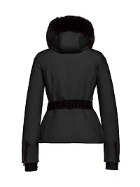 Hida Tech-Fabric & Faux Fur Ski Jacket