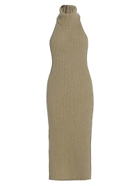 Estelle Wool Halter Sweaterdress