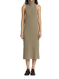 Estelle Wool Halter Sweaterdress