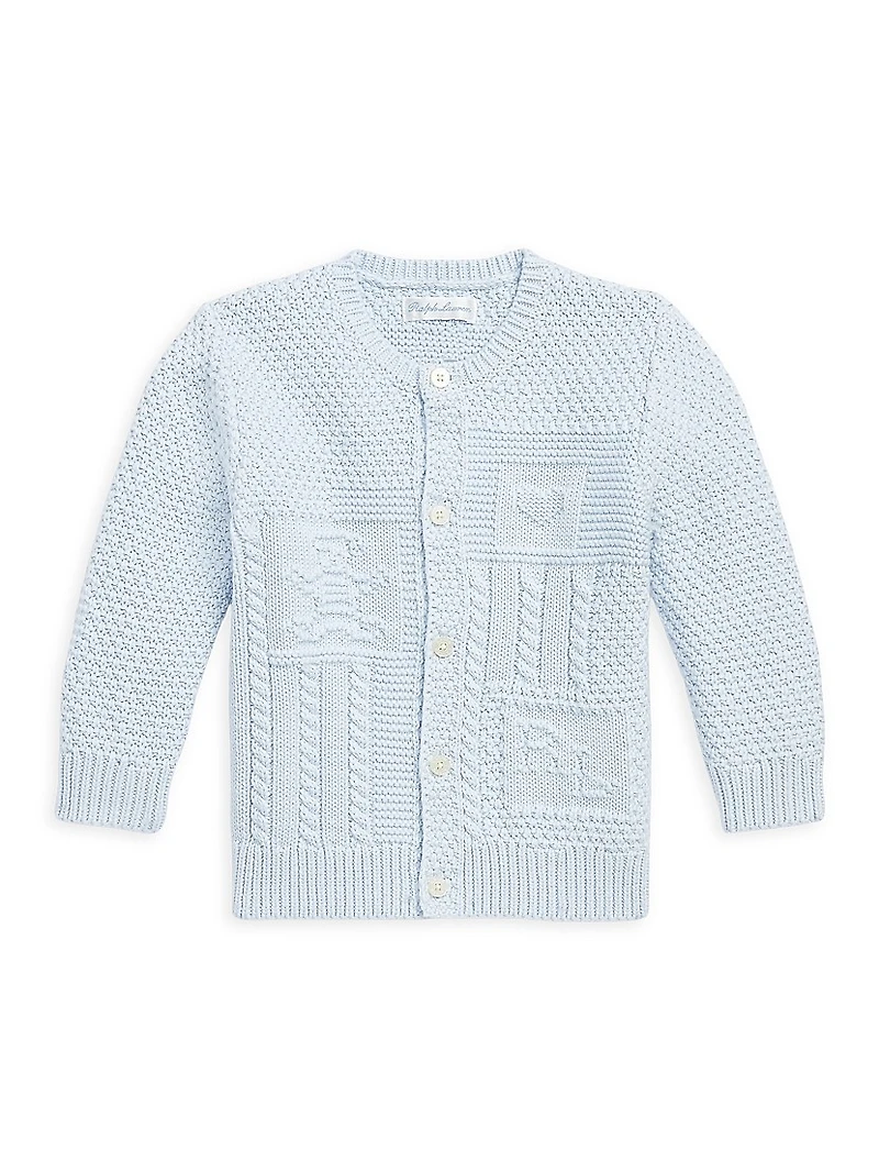 Baby Boy's Cotton Cardigan