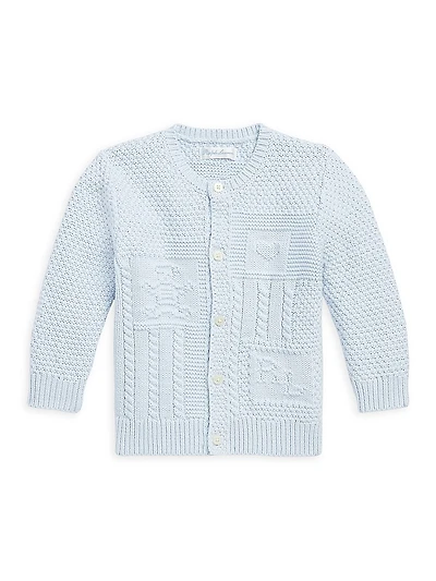 Baby Boy's Cotton Cardigan
