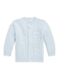 Baby Boy's Cotton Cardigan