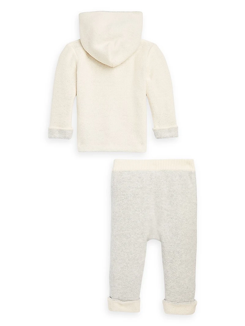 Baby's Knit Organic Cotton Set