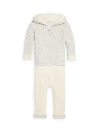 Baby's Knit Organic Cotton Set