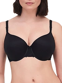 Smooth Custom-Fit Lace Trim Bra
