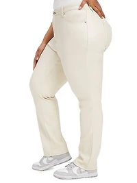 Better Than Leather Good Icon Straight-Leg Pants