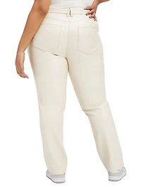 Better Than Leather Good Icon Straight-Leg Pants