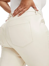 Better Than Leather Good Icon Straight-Leg Pants
