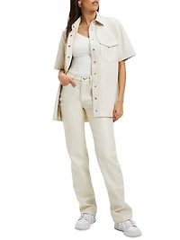 Better Than Leather Good Icon Straight-Leg Pants