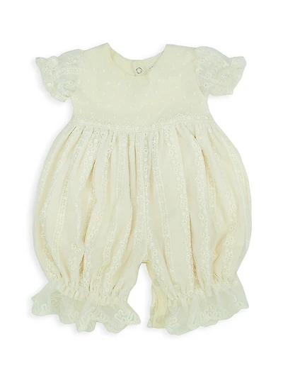 Baby Girl's Mary Catherine Bubble Coveralls