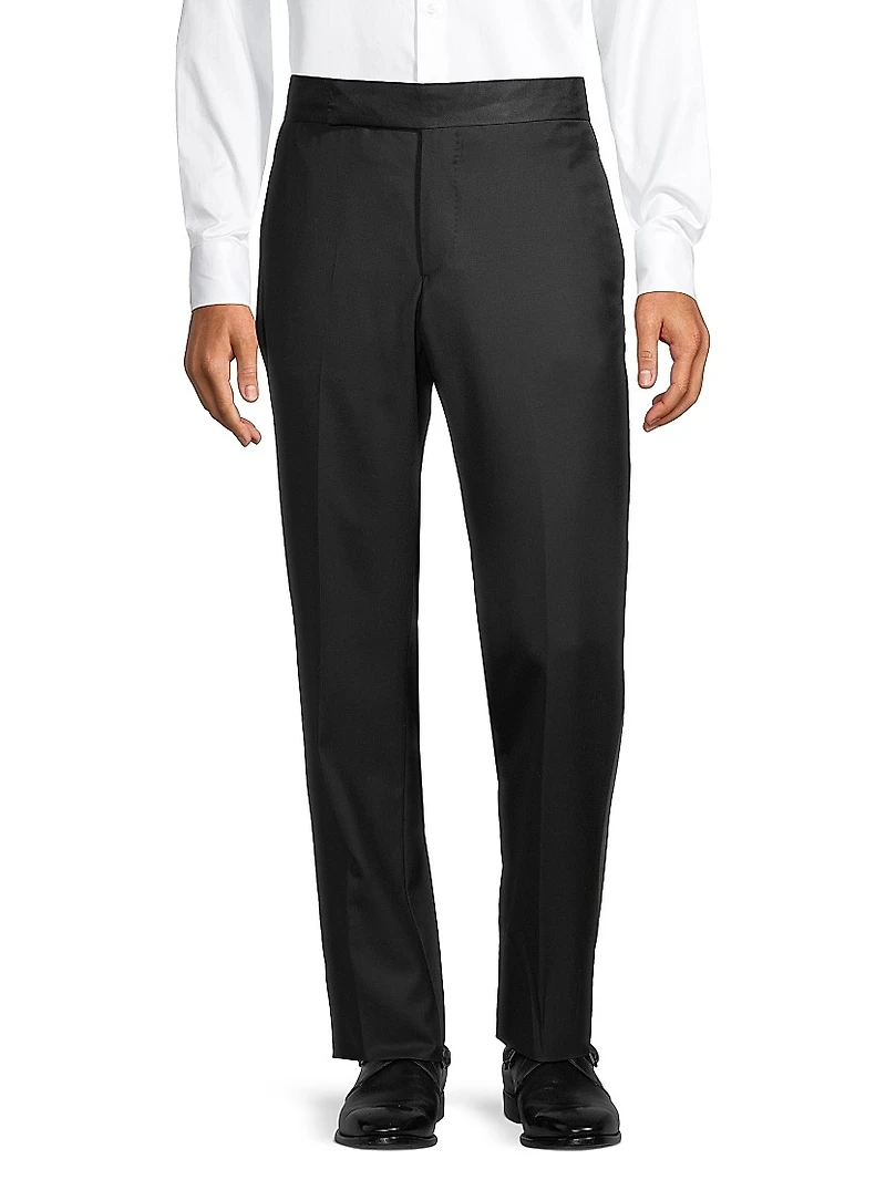 Wool Tuxedo Pants