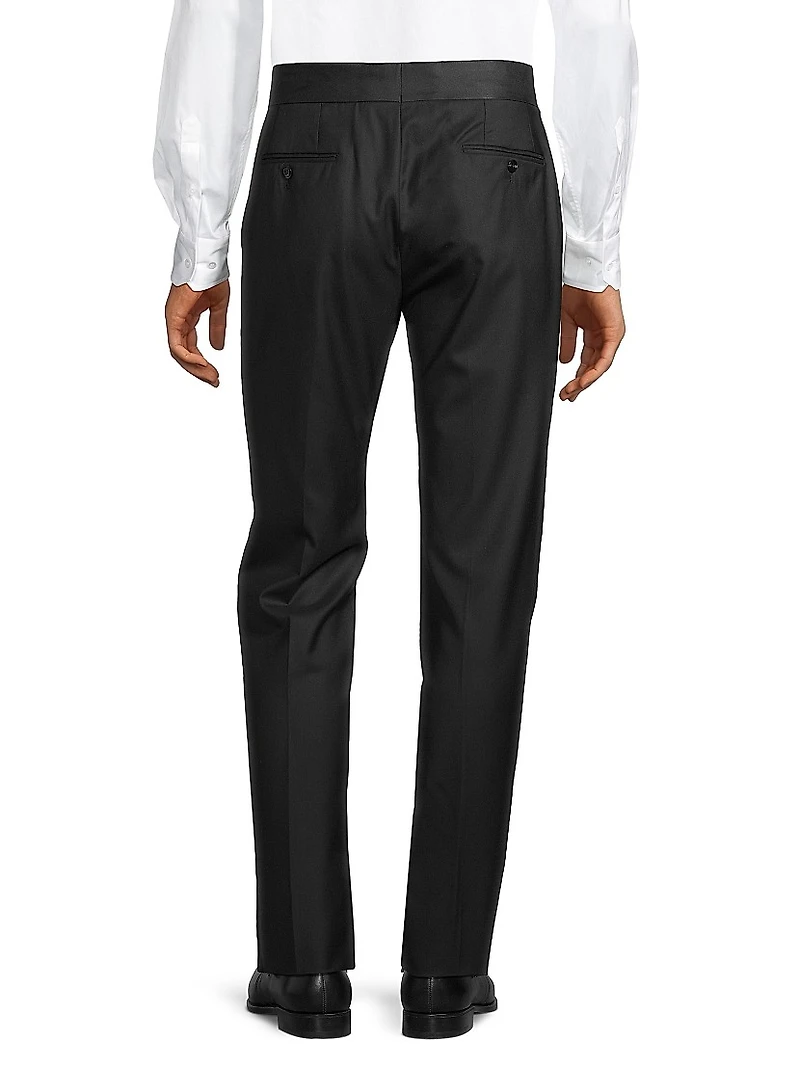 Wool Tuxedo Pants