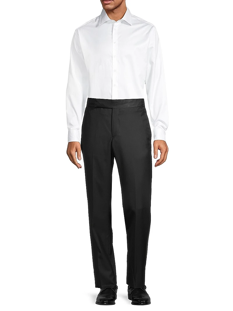 Wool Tuxedo Pants