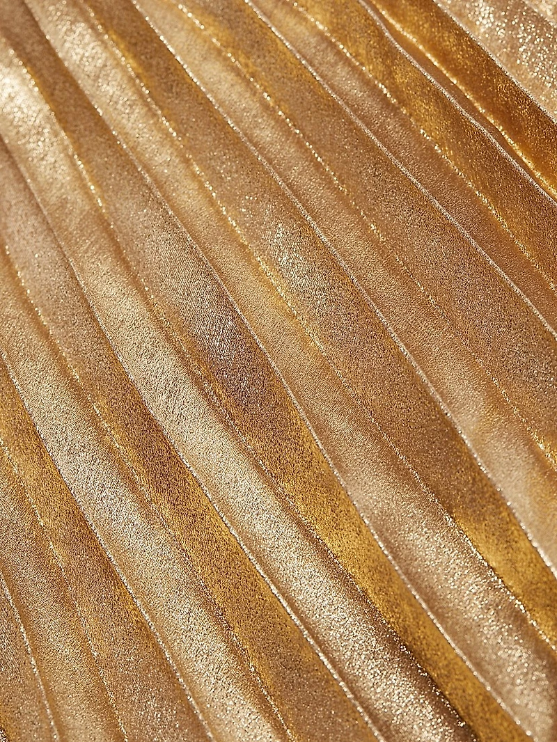 Geneva Metallic Minidress