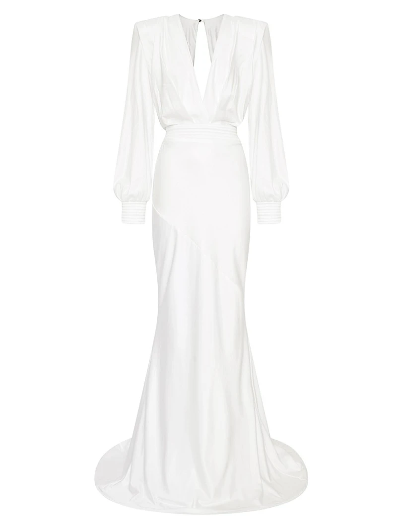 Signature Betsy Bias-Cut Gown