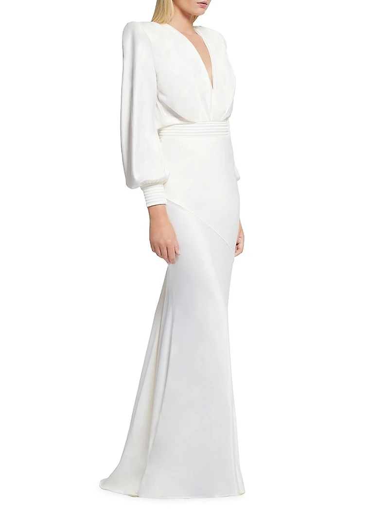 Signature Betsy Bias-Cut Gown
