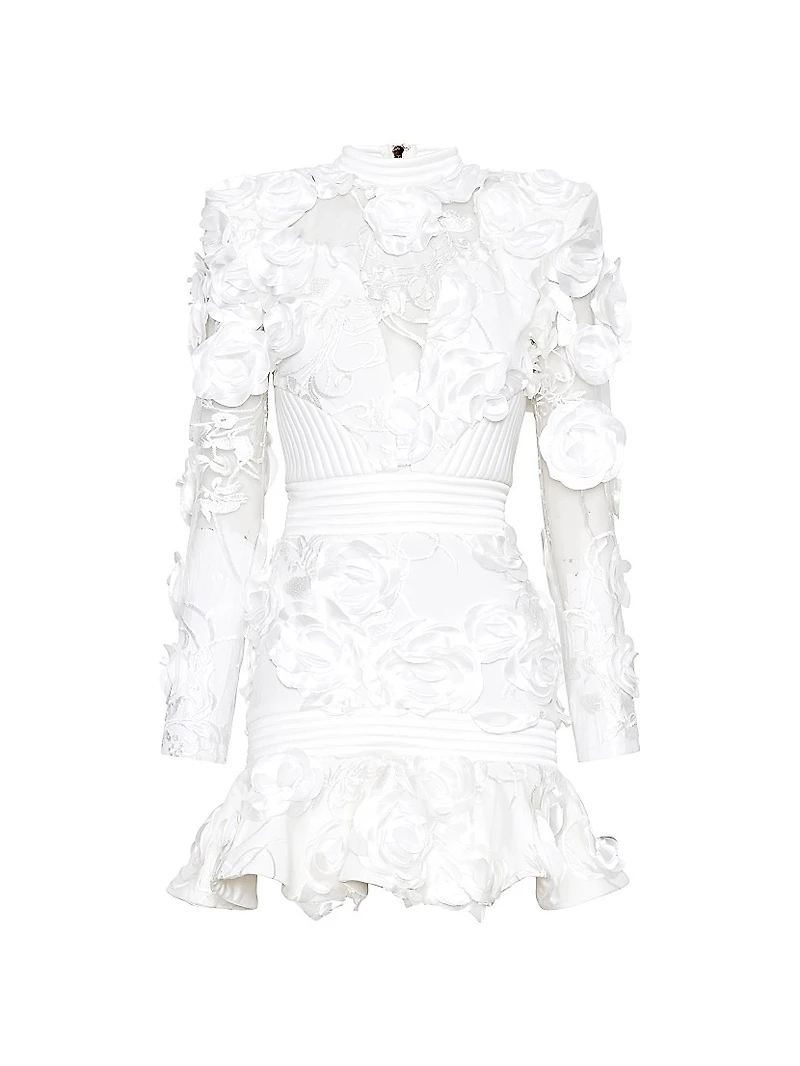 Battle Lines Floral Vendetta Minidress