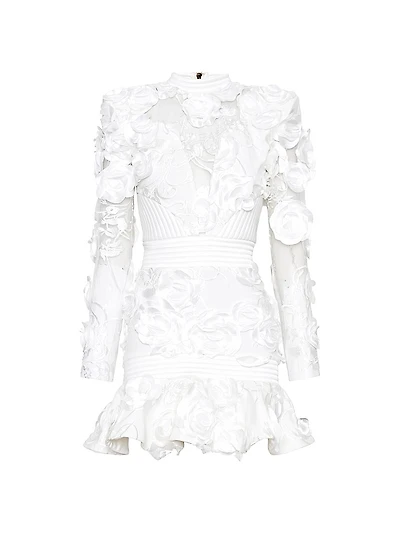 Battle Lines Floral Vendetta Minidress