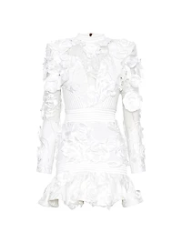 Battle Lines Floral Vendetta Minidress