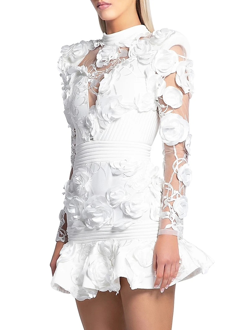 Battle Lines Floral Vendetta Minidress