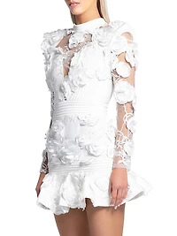 Battle Lines Floral Vendetta Minidress